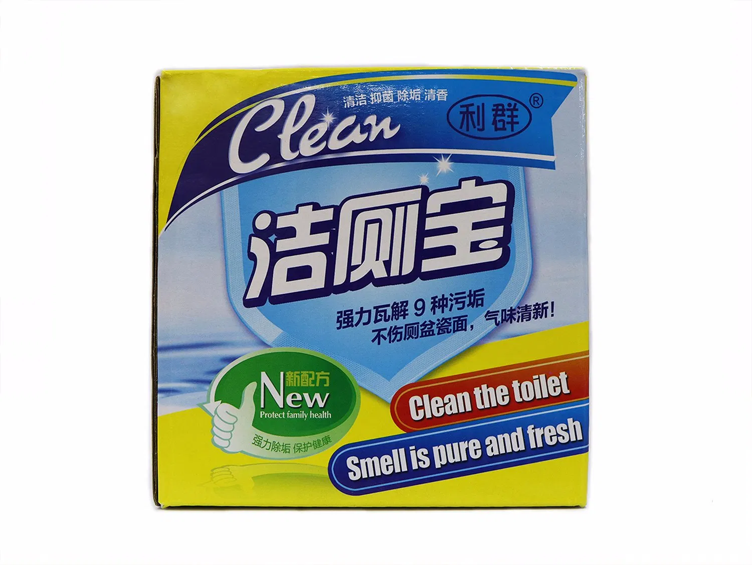 Toilet Hot Selling Formulation Cleaner Cheap Powerful Hig-Quality Blue Bubble Toilet Block