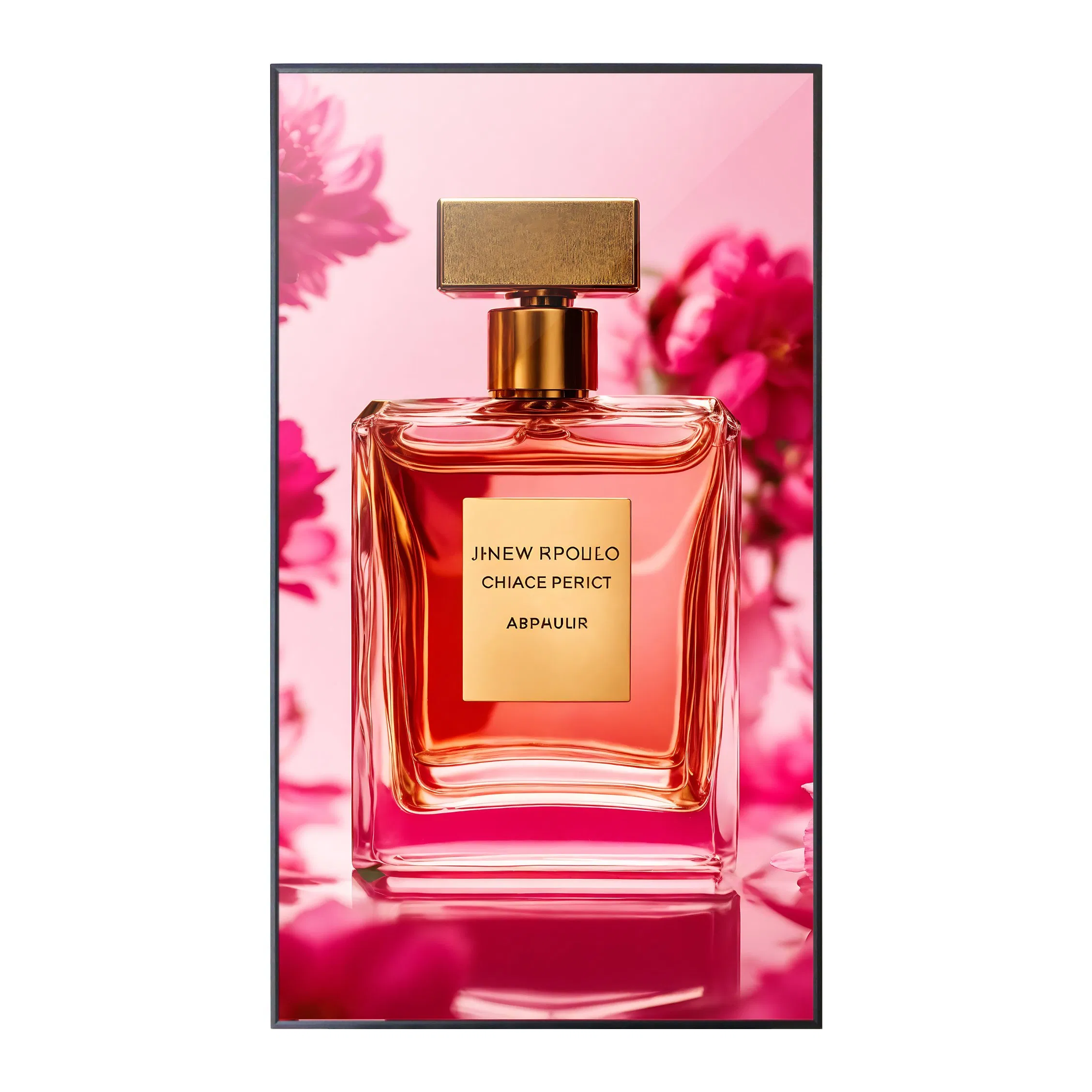 43-дюймовый 4K LCD дисплей для ресторана с тонкой рамкой