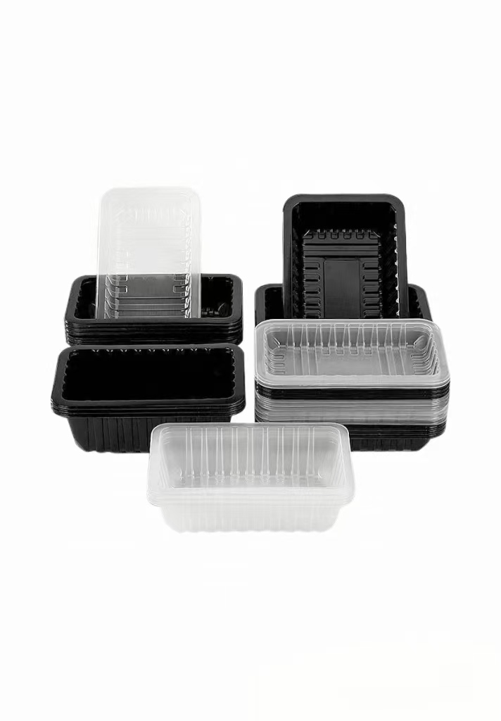 Premium Disposable Plastic PP Food Microwaves Heatable Tray for Meat Potato