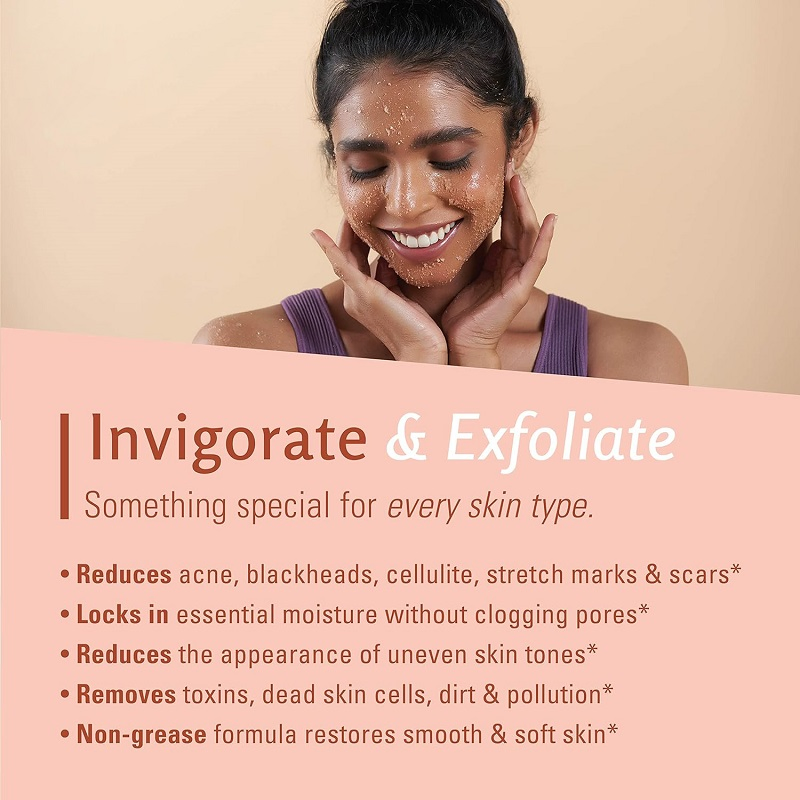 Private Label 100% Organic Jojoba Seed Oil Body Scrub Deep Cleanses Hydration Skin Moisturizing Cream Hydrolyzed Collagen Scrub