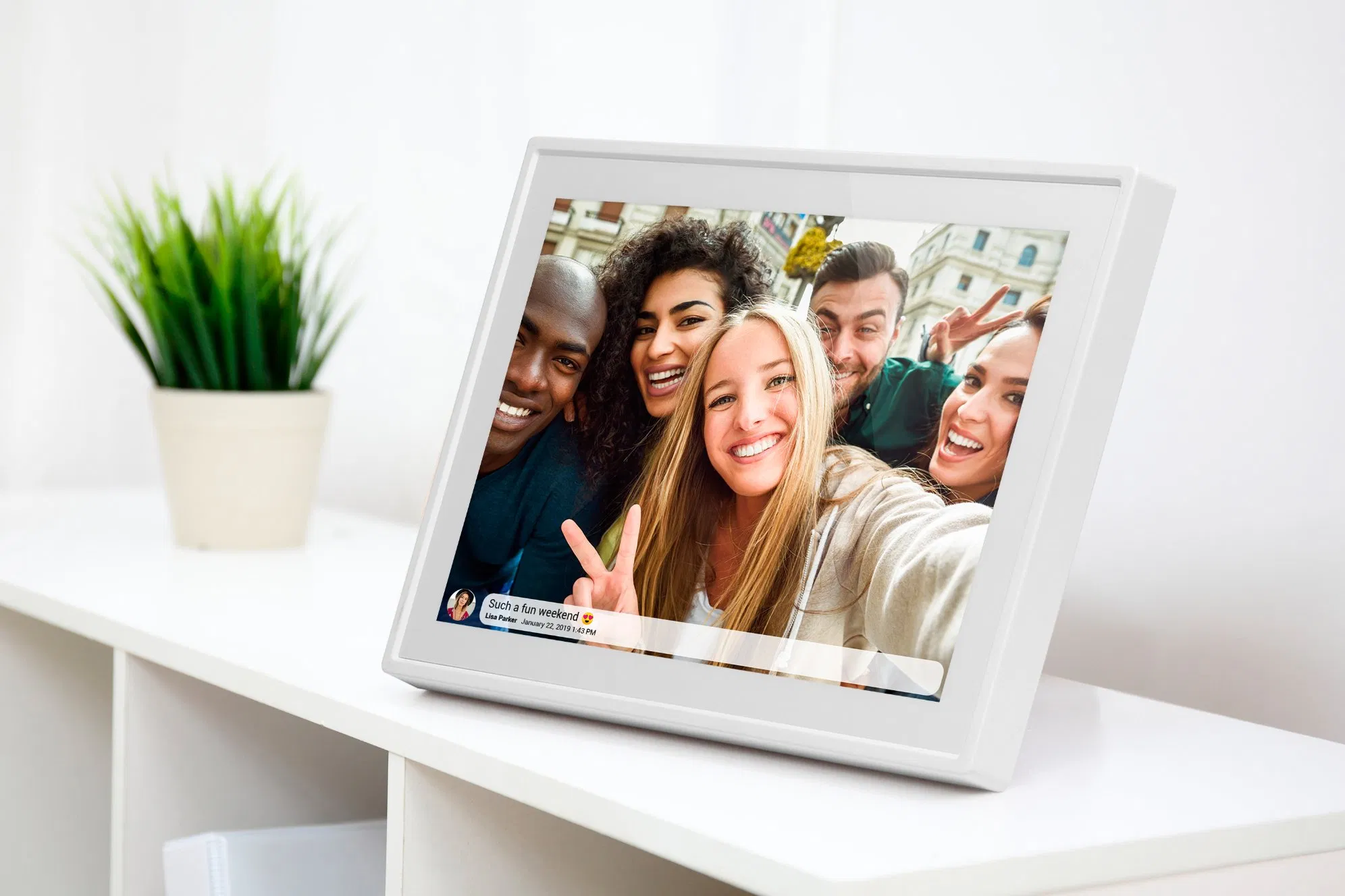 Цифровая фоторамка Android 7 и 10 дюймов