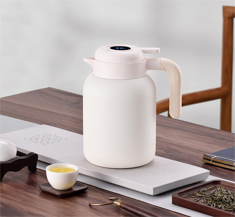 Stainless Steel 316 Large Capacity Insulated Water Kettle with Temperature Display