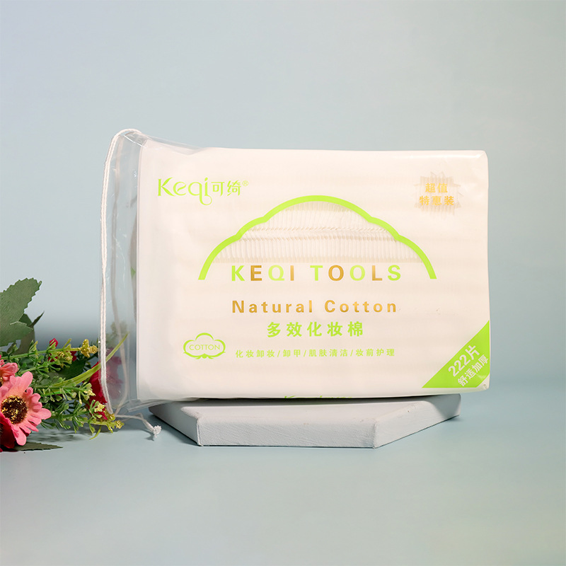 Factory Wholesale Disposable Water-Saving Nail Remover Cotton Pads Thickened Cosmetic Cotton Pads