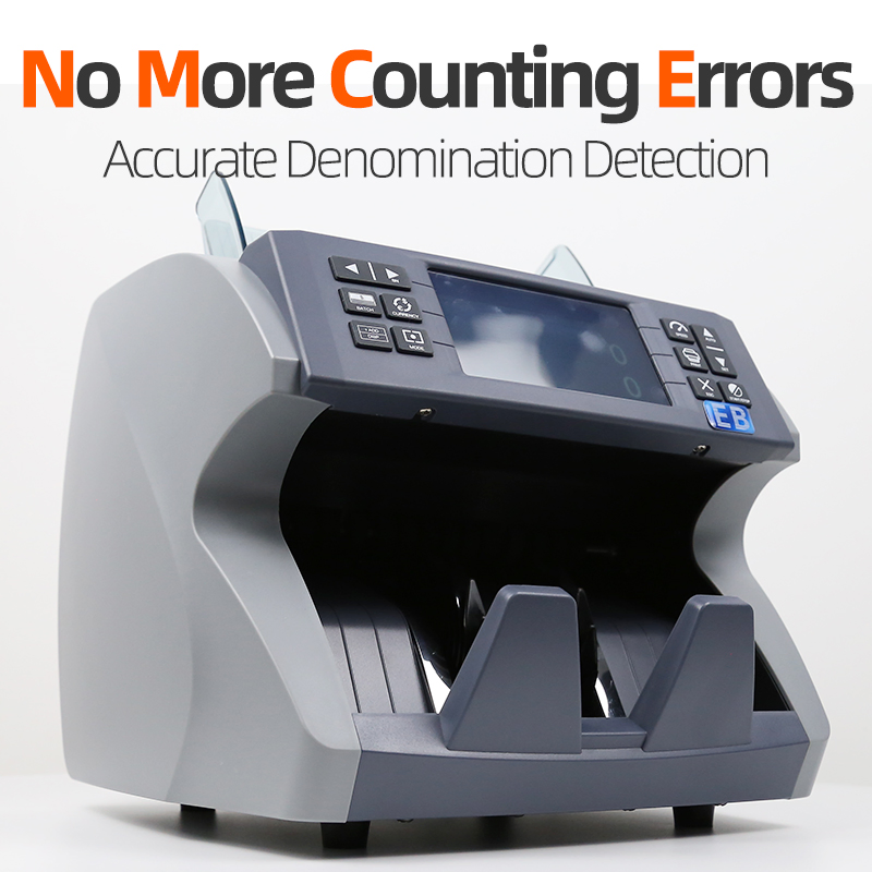 LD-7000 2CIS mixed denomination banknote counting machine multi currency value bill counter