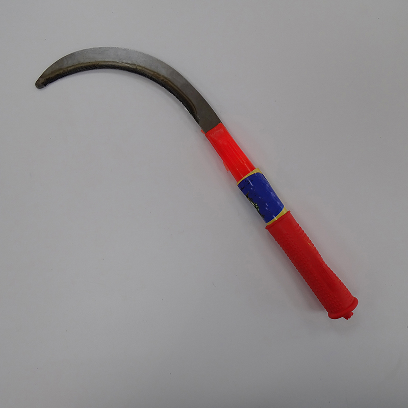 Farm Garden Hand Tools Sickle Knife Agricultural Grass Saw Sickle with Handle