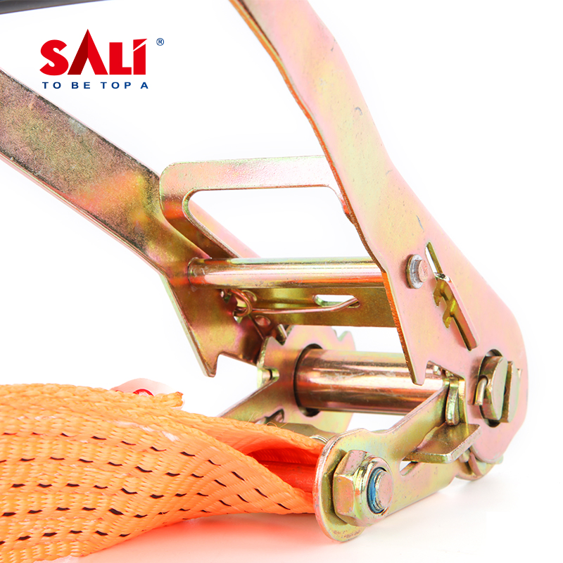 Sali 2"*9m 100% High Polyester Heavy Duty Ratchet Tie-Down Strap