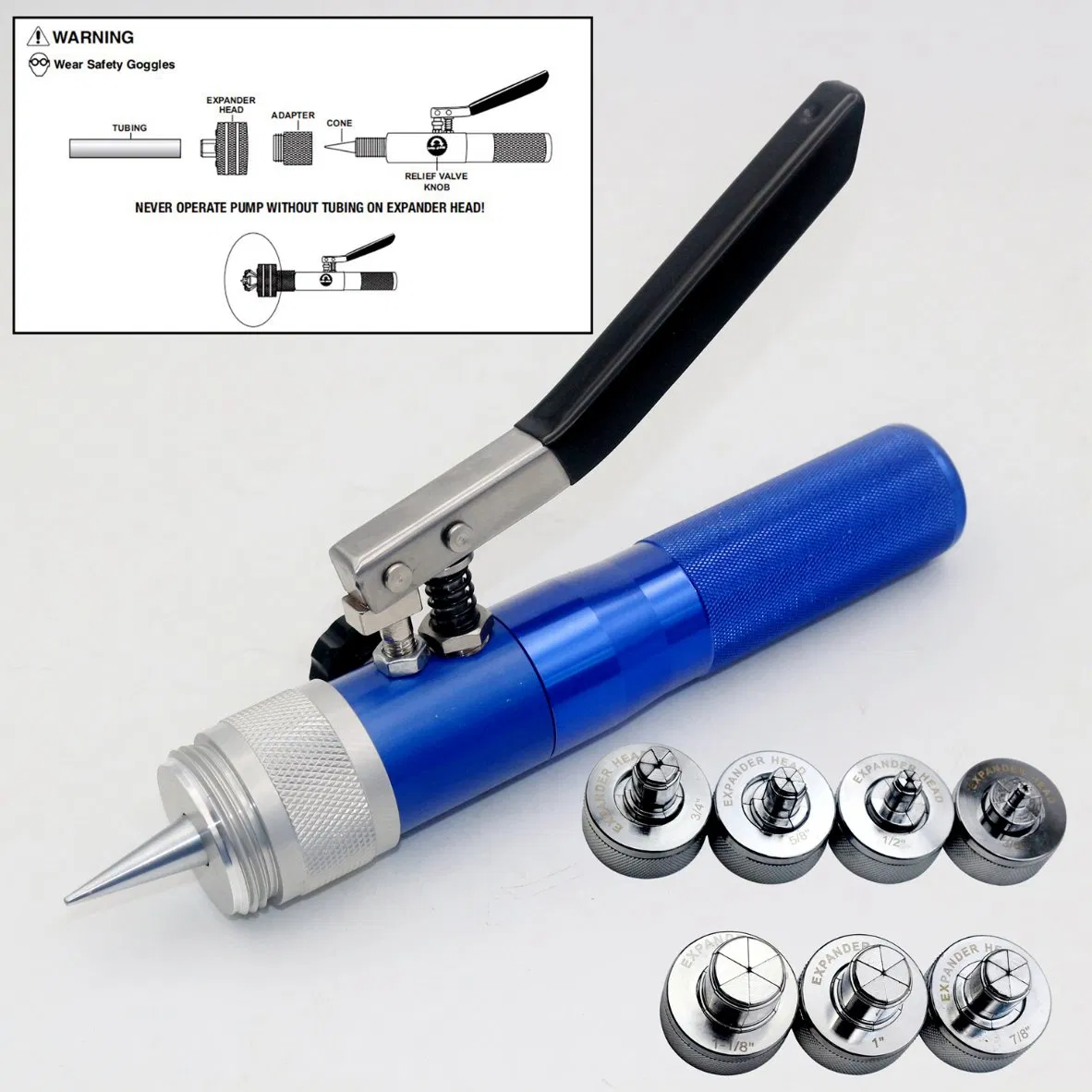 Hand Copper Tube/Pipe Expanding Tool Kit Ig-300A 10 to 42mm