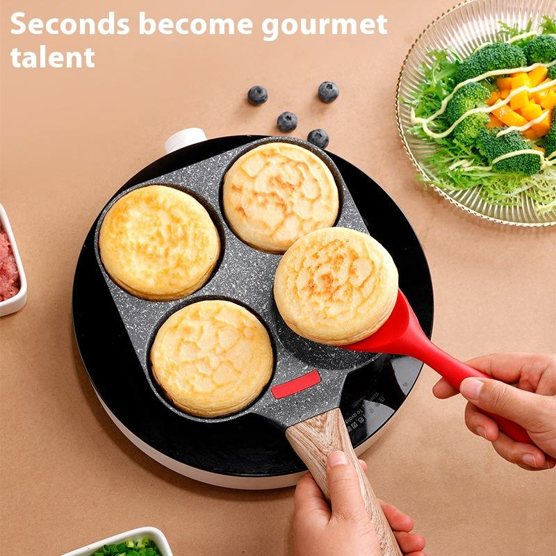 Heat Resistance 4 Hole 2 Hole Nonstick Cookware Sets Bohemian Egg Burger Frying-Pan Non-Stick Dumpling Pot