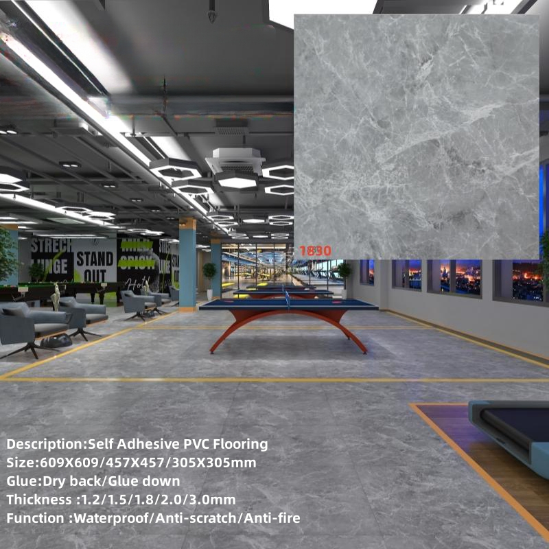 Самоклеящаяся ПВХ плитка для пола 2 мм LVT