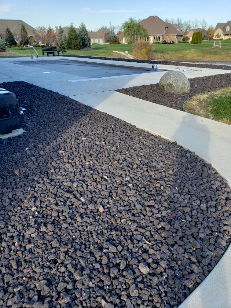 Basalt Hot Stones for BBQ Barbecue Grill Environmental Friendly Volcanic Lava Rock