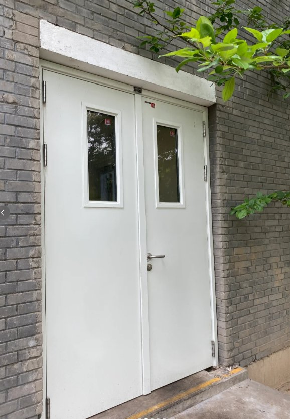 High-End Fire-Rated Doors for Outdoor Use Are Applied in Commercial Premises