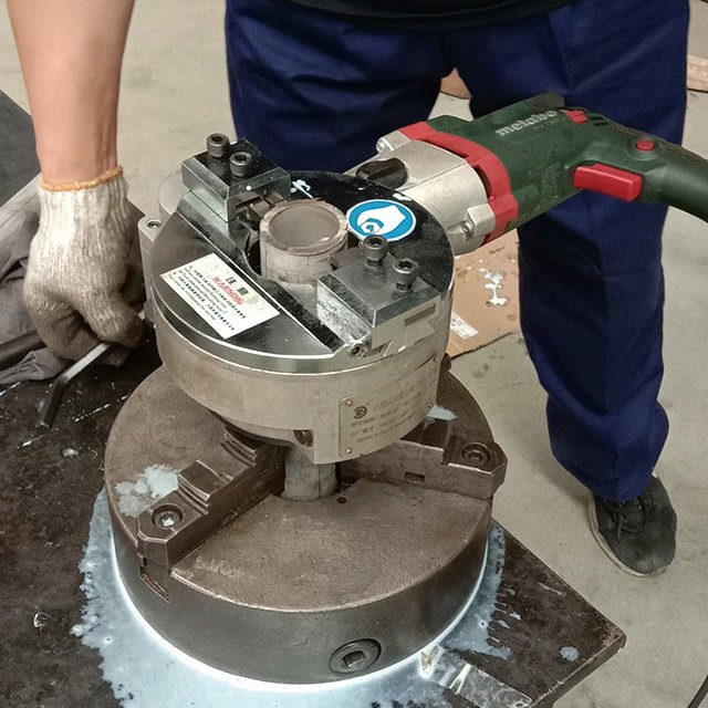 Portable Metabo Motor Automatic Feed Pipe Cutting and Beveling Machine