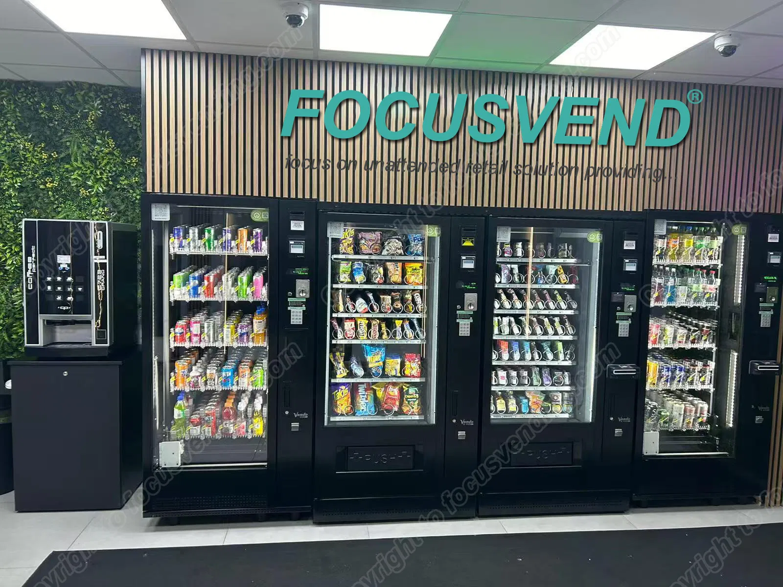 Focusvend Offer 24 Hours Self Service Store Solution with Remote Monitoring