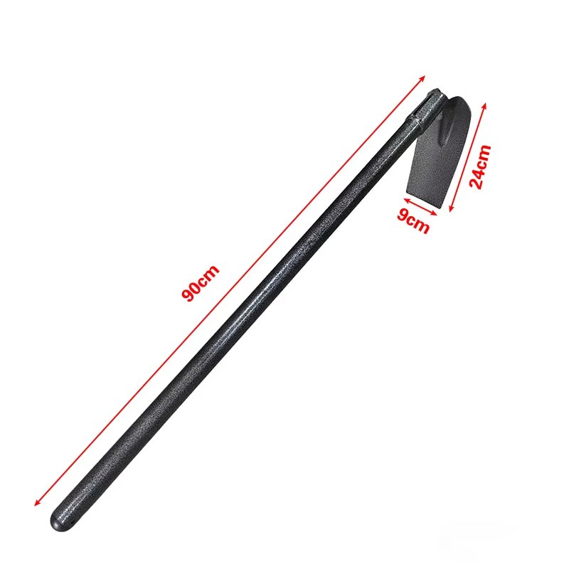 Factory Direct Long Steel-Handled Hoe Potato Hoe for Planting Soil Turning Digging