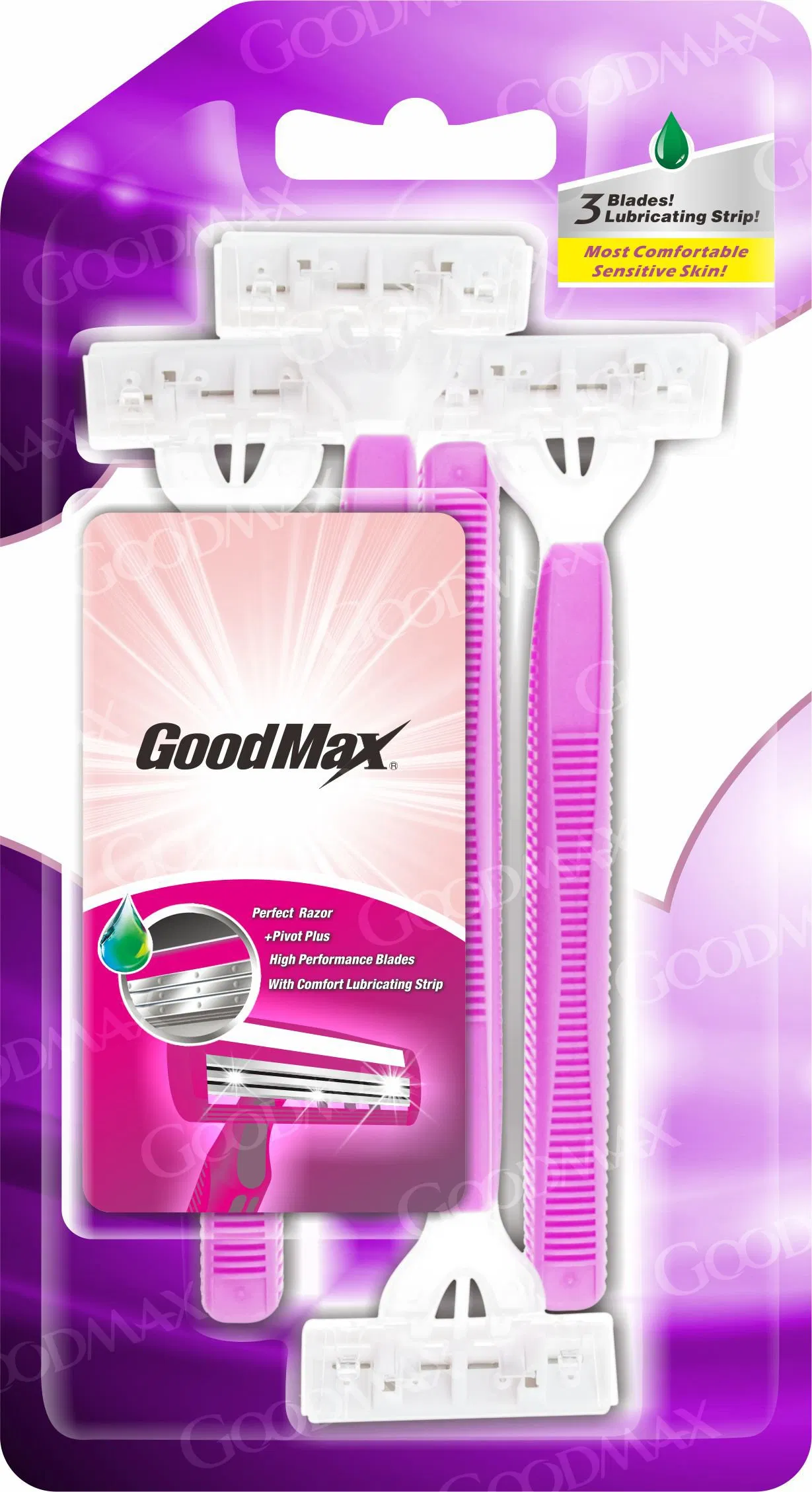 Cheapest Disposable Razor Twin Blade Shaving Razor for Women