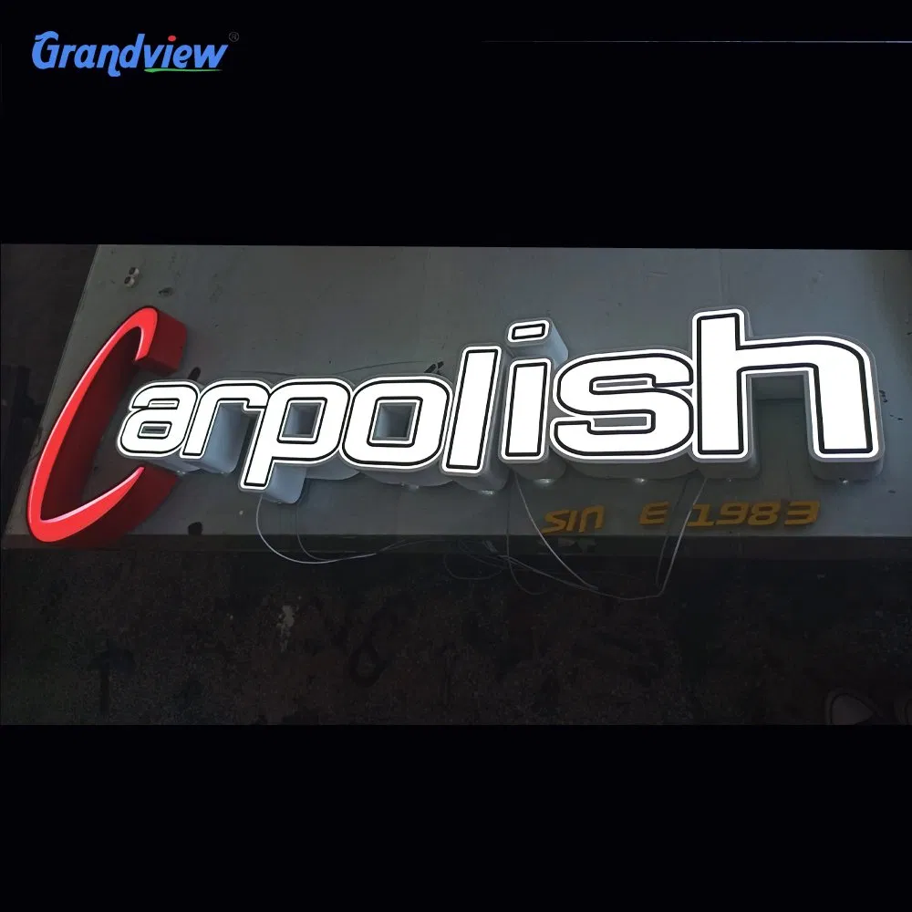 Outdoor Advertising LED 3D Acrylic Sign Letter