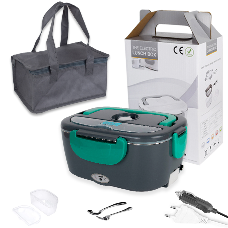 Premium Insulated Lunch Box with 304 Stainless Steel Heating Feature