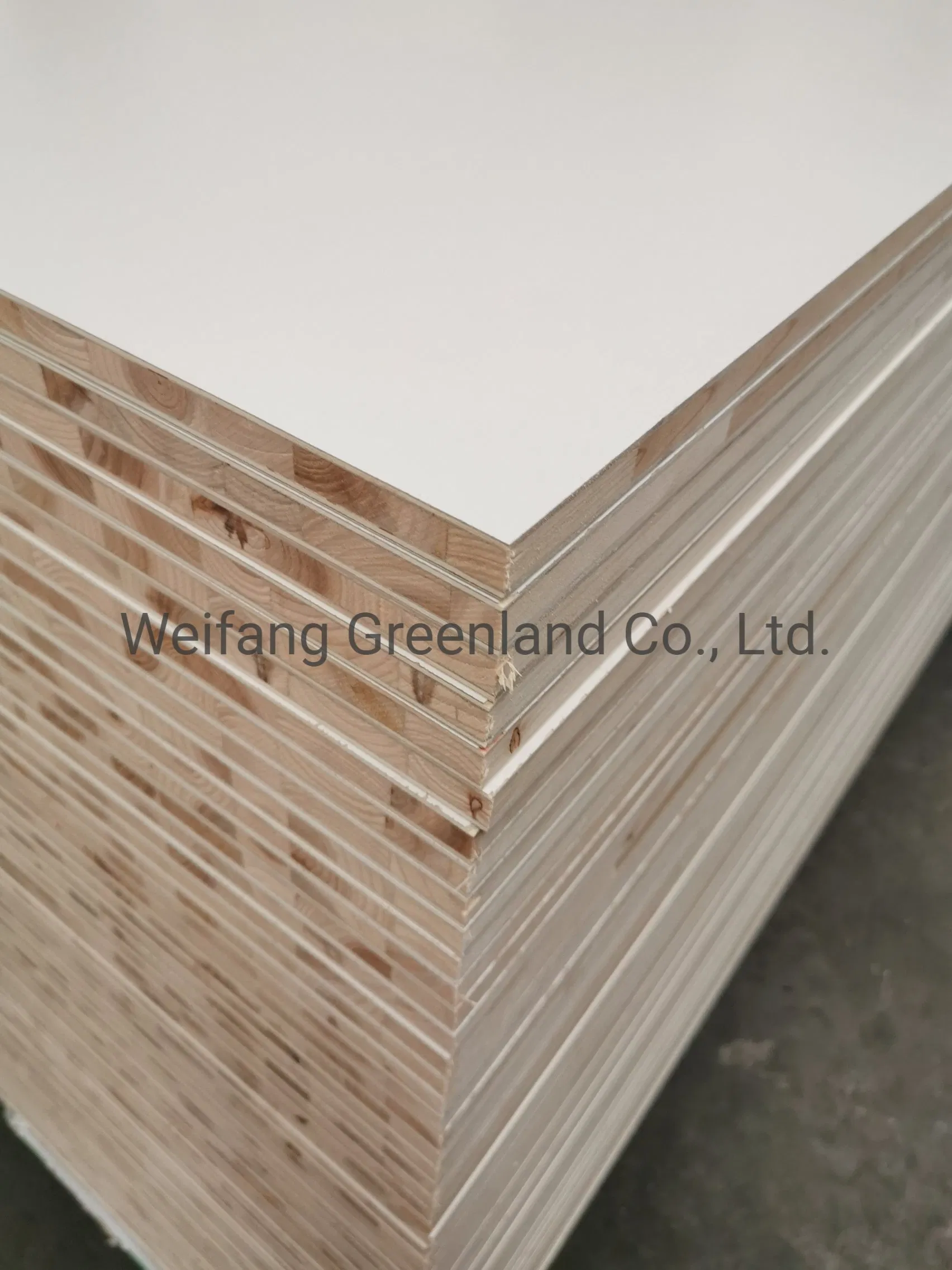 15mm/16mm/17mm/18mm/25mm Poplar Core Block Board Furniture Board