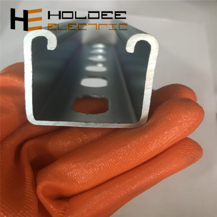 Hard Material New Galvanized Srut Welded Perforated Back to Back C Channel