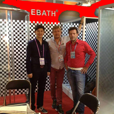 Corner Glass Shower Shower Enclosure Cabin with Pivot Door