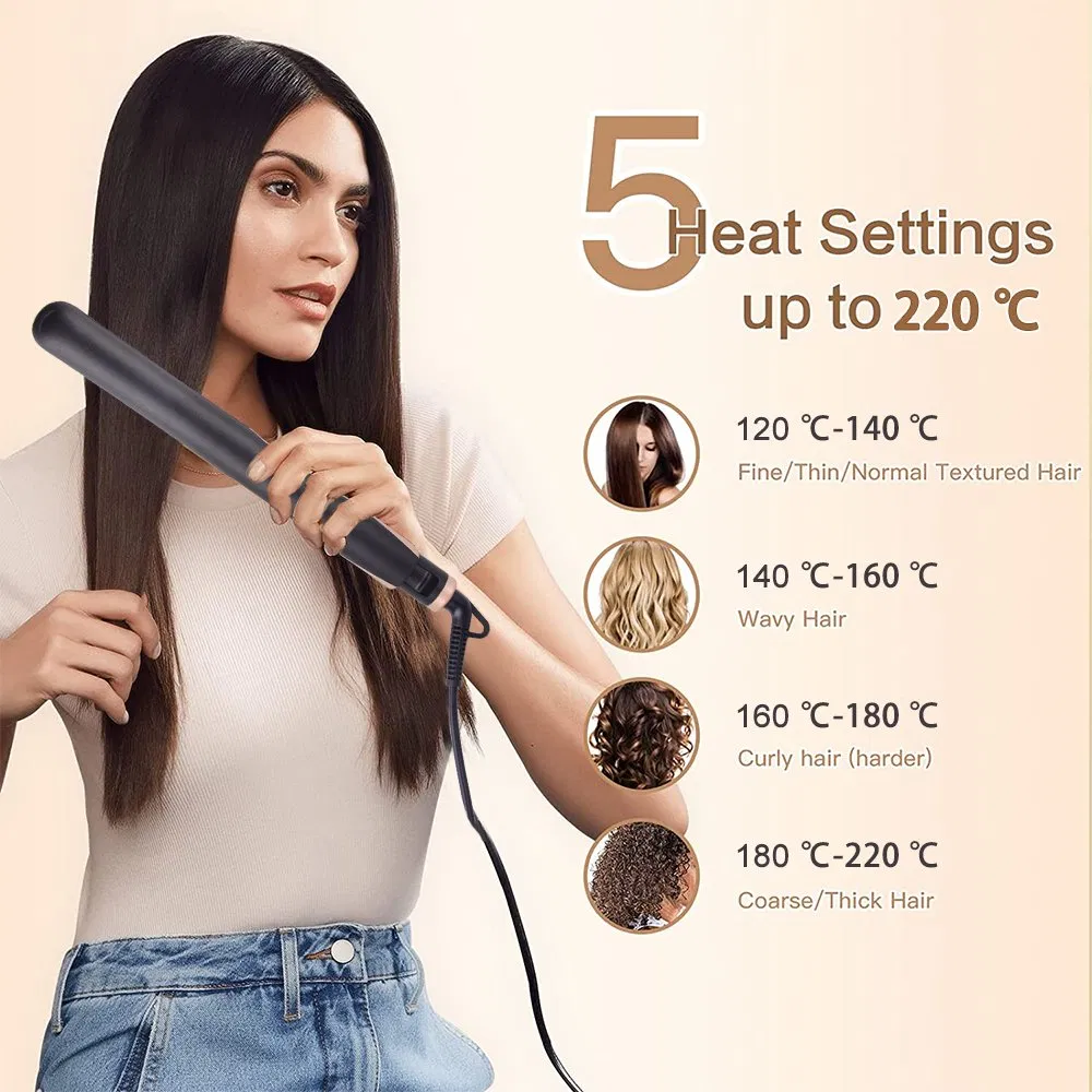 Professional Infrad LCD Display Hair Straightener