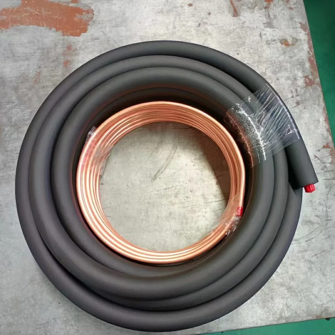 ASTM B280 Standard Copper Pair Coil Insulated 20m