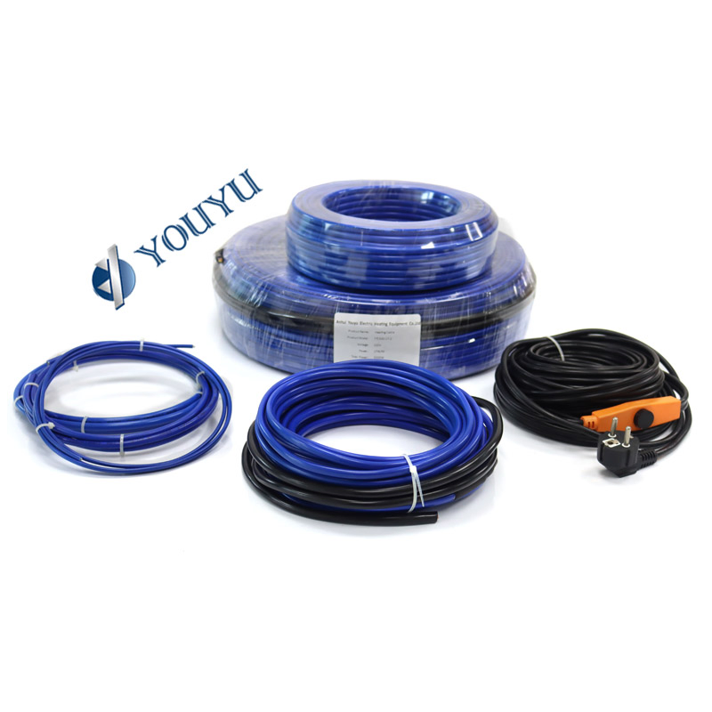 Electric Floor Heating Cable with CE Certification for Plastic Piping