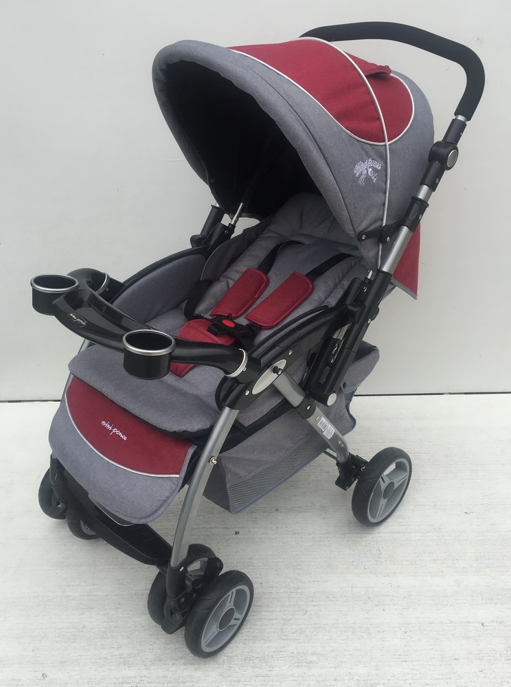 Cheap Price Steel Frame Material and Polyester Baby Buggy for Baby Stroller