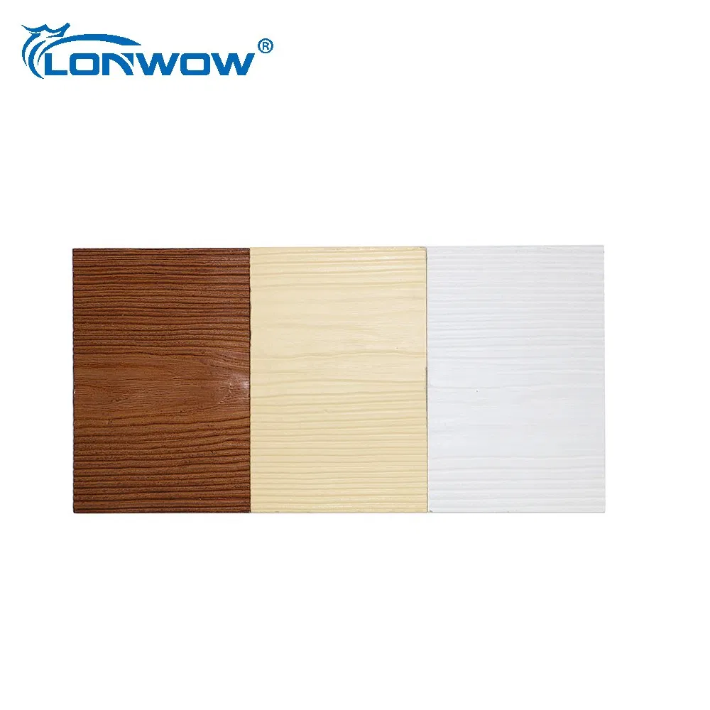 Wood Grain Fiber Cement Board Decorative External/Internal Walls