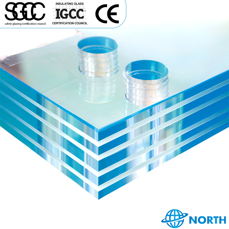6mm Clear Tempered Glass Low Iron Toughened Laminated Insulating Glass Supplier