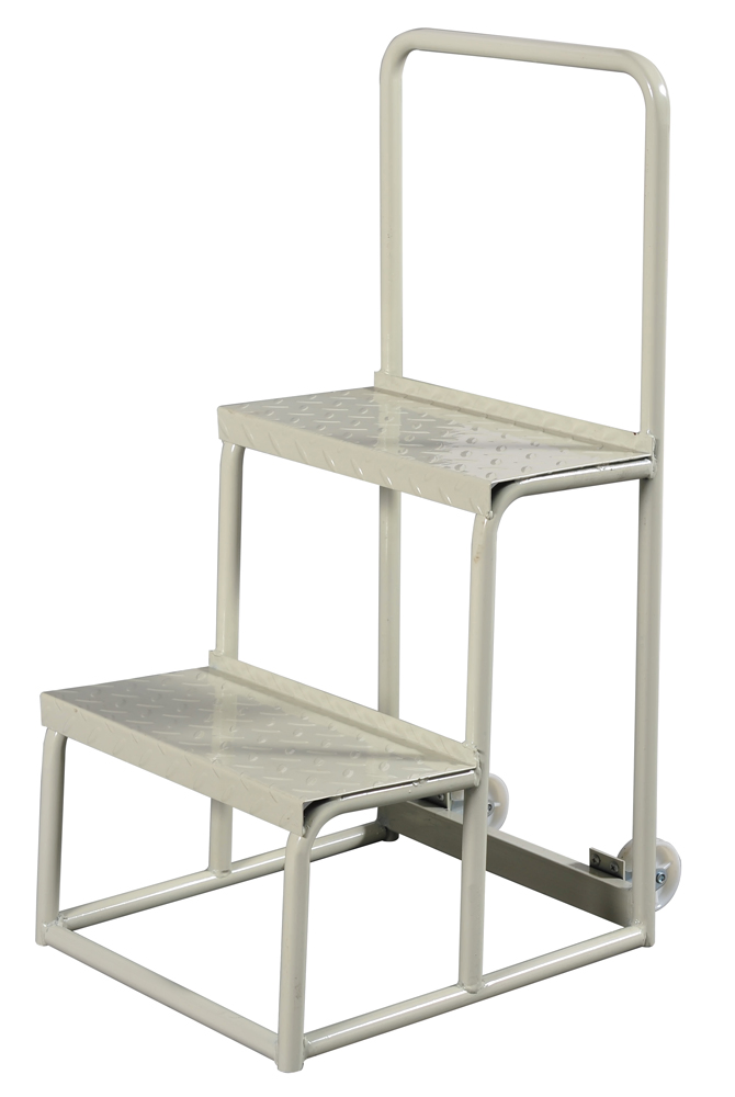 Warehouse Heavy Duty Carrying Platform Loading Step Ladder Trolley