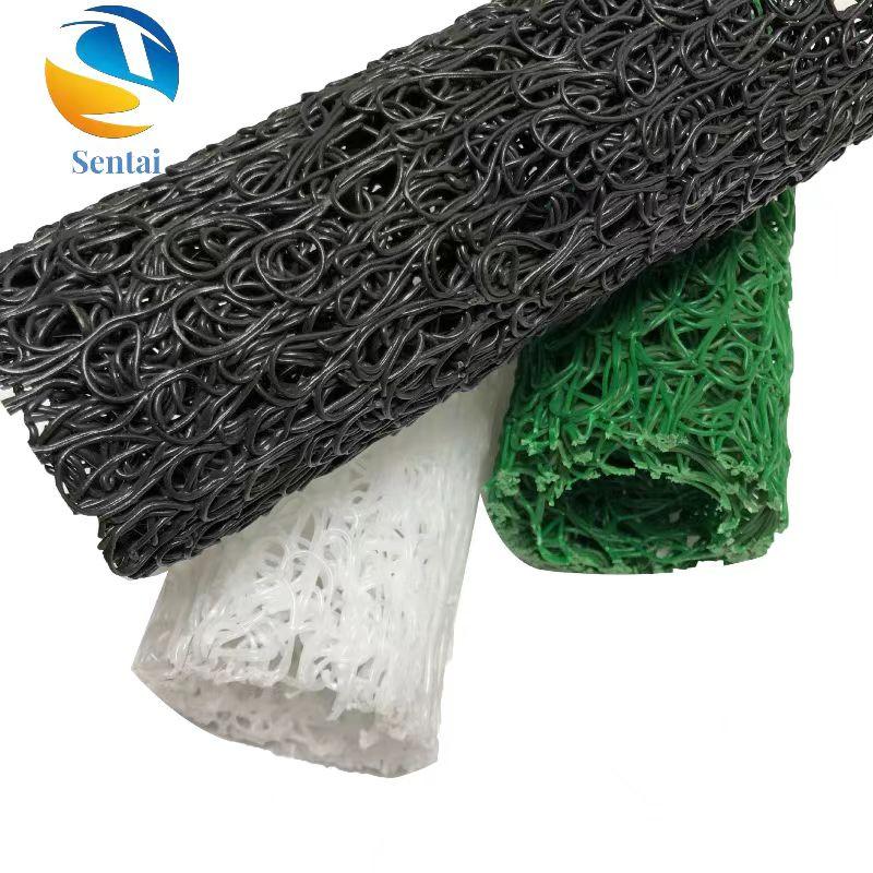 Blind Ditch Pipe Manufacturer, Embankment Retaining Wall, Fiber Shaped Blind Pipe Wrapped with Non-Woven Fabric Plastic Blind Ditch