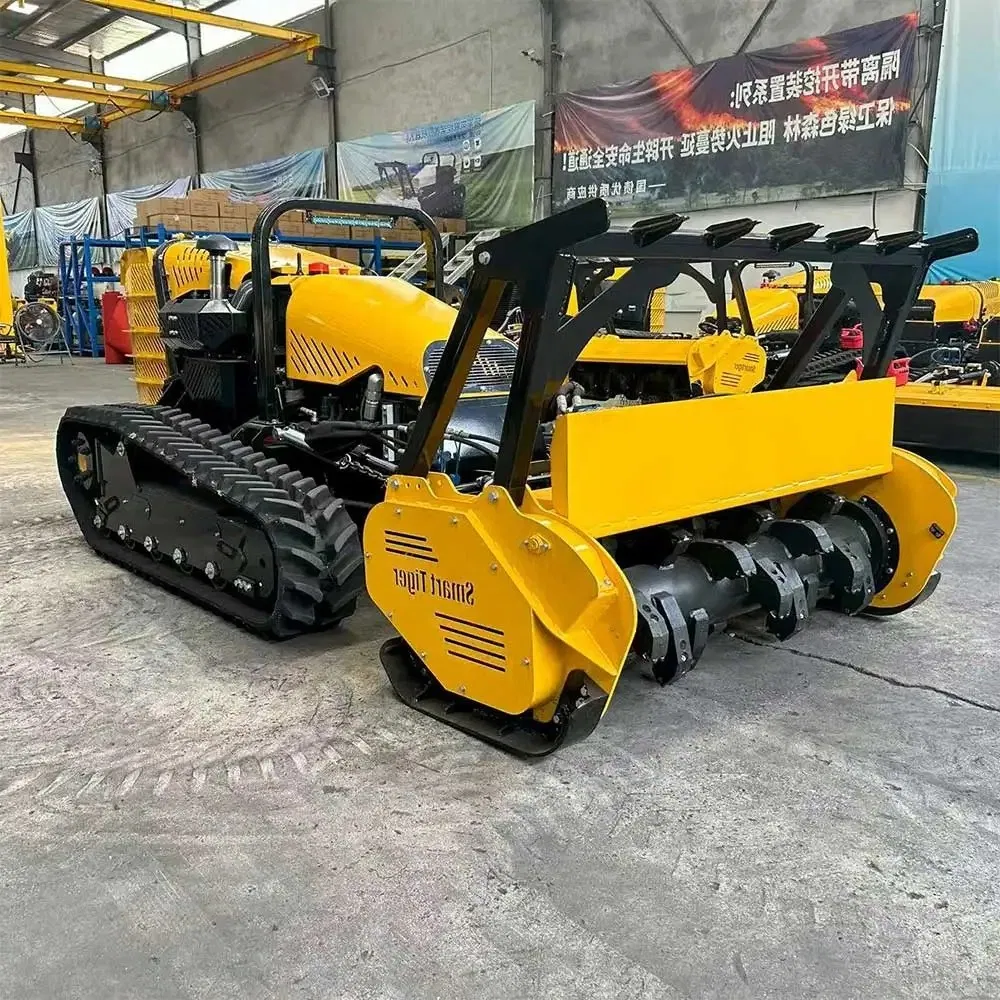 Дизельный самоходный газонокосилка VOLNOS для склонов и бездорожья