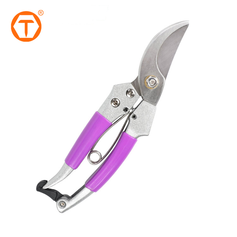 65mn Hand Plant Trimmer Alloy Manual Pruning Shear Cutter Garden Scissors Secateurs for Pruning