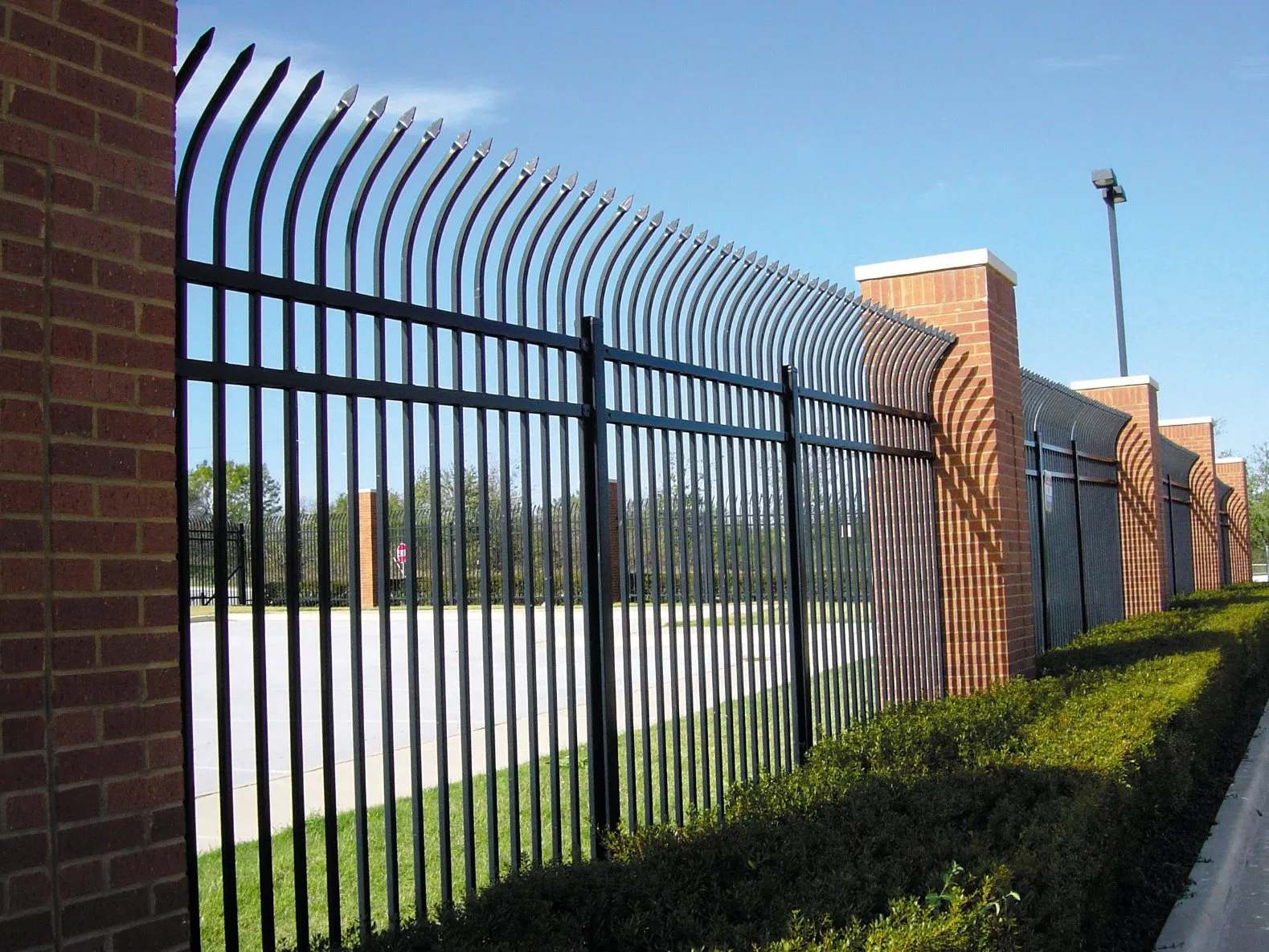 Protecting Safety Rust Free Aluminum Fence Panel on Boundary Line