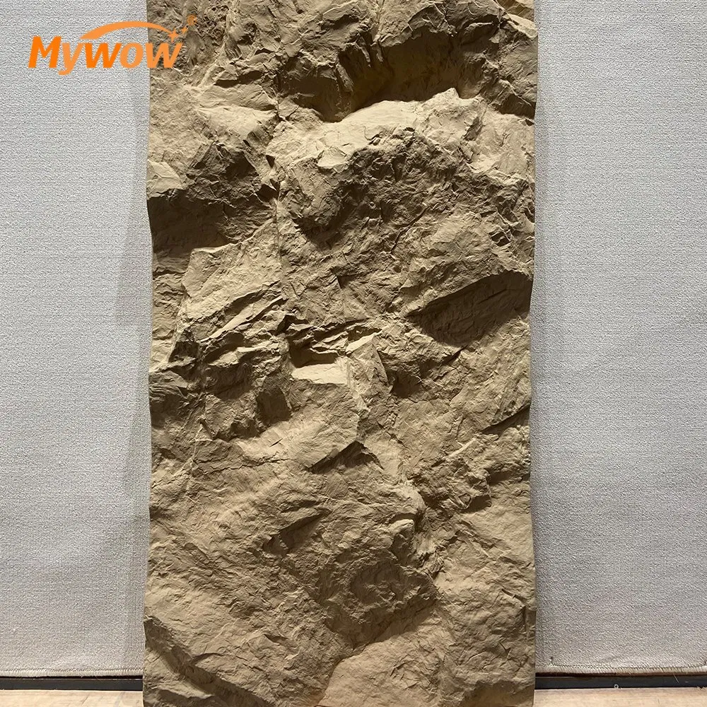 Outdoor and Indoor Faux Stone Wall Panel PU Wall Panel
