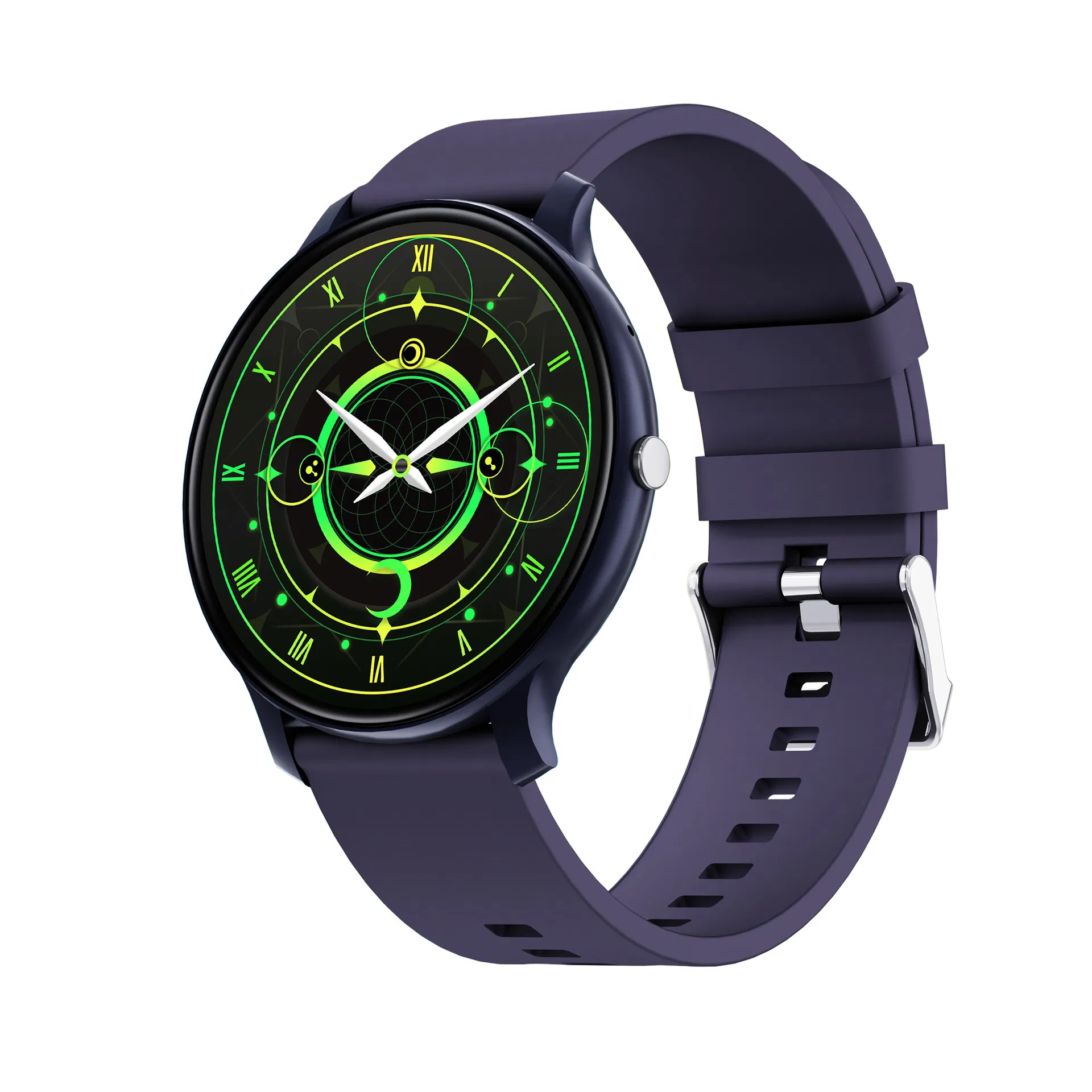Smartwatch for Formal Wear and Stress Tracking with Camera Remote and Round Dial Design Smartwatch