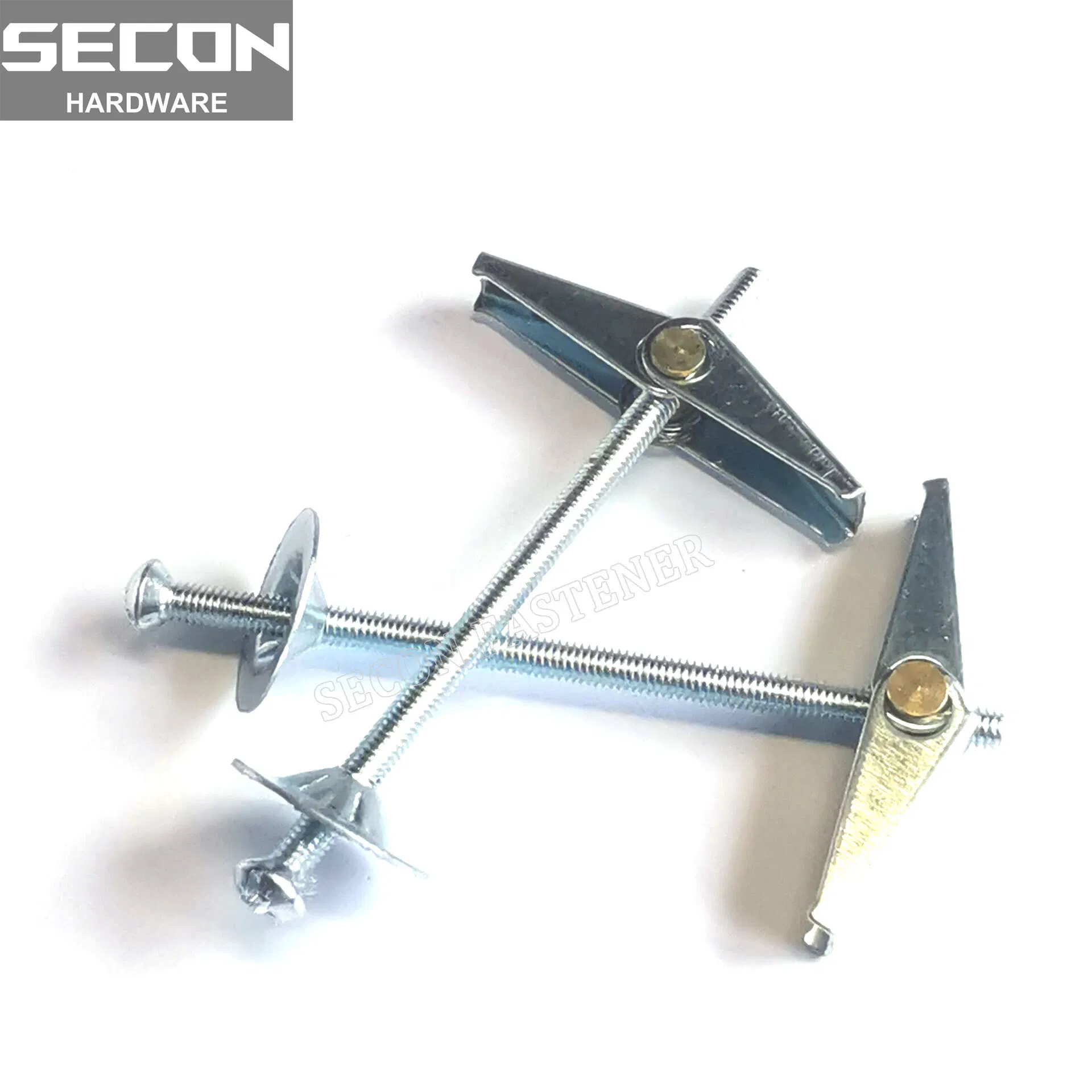 China Factory Metric M3 M4 M5 M6 M8 M10 M12 Carbon Steel Zinc Plated Spring Toggle Anchor Bolt