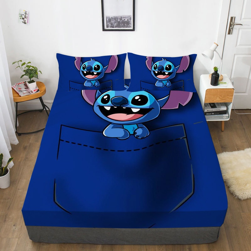 Customized Bed Sheet Fitted Sheet Printed Sheet