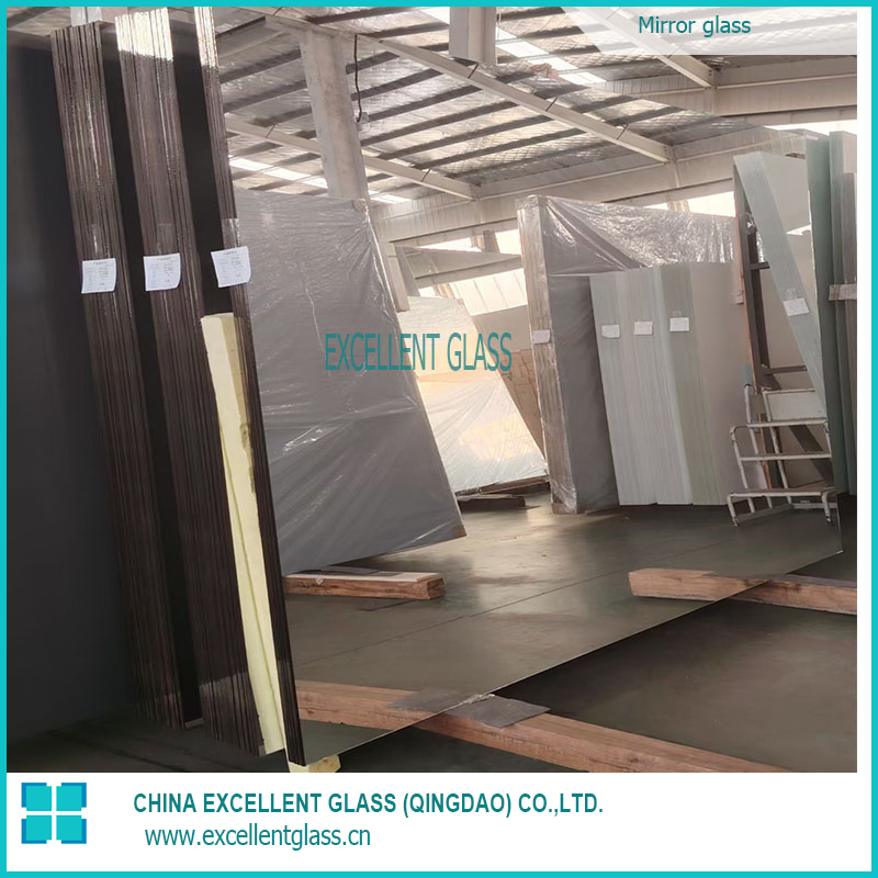 Mirror with Vinyl Film/Silver Mirror/Copper Free Mirror/Epoxy Mirror/Safety Mirror/Customized Mirror/