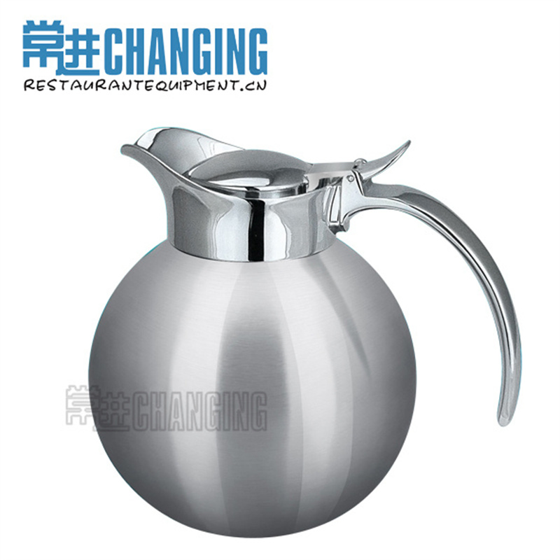 Steel Double Wall Food Jug (SXP04G) 2L Europ Coffee Vacuum Flask Pot