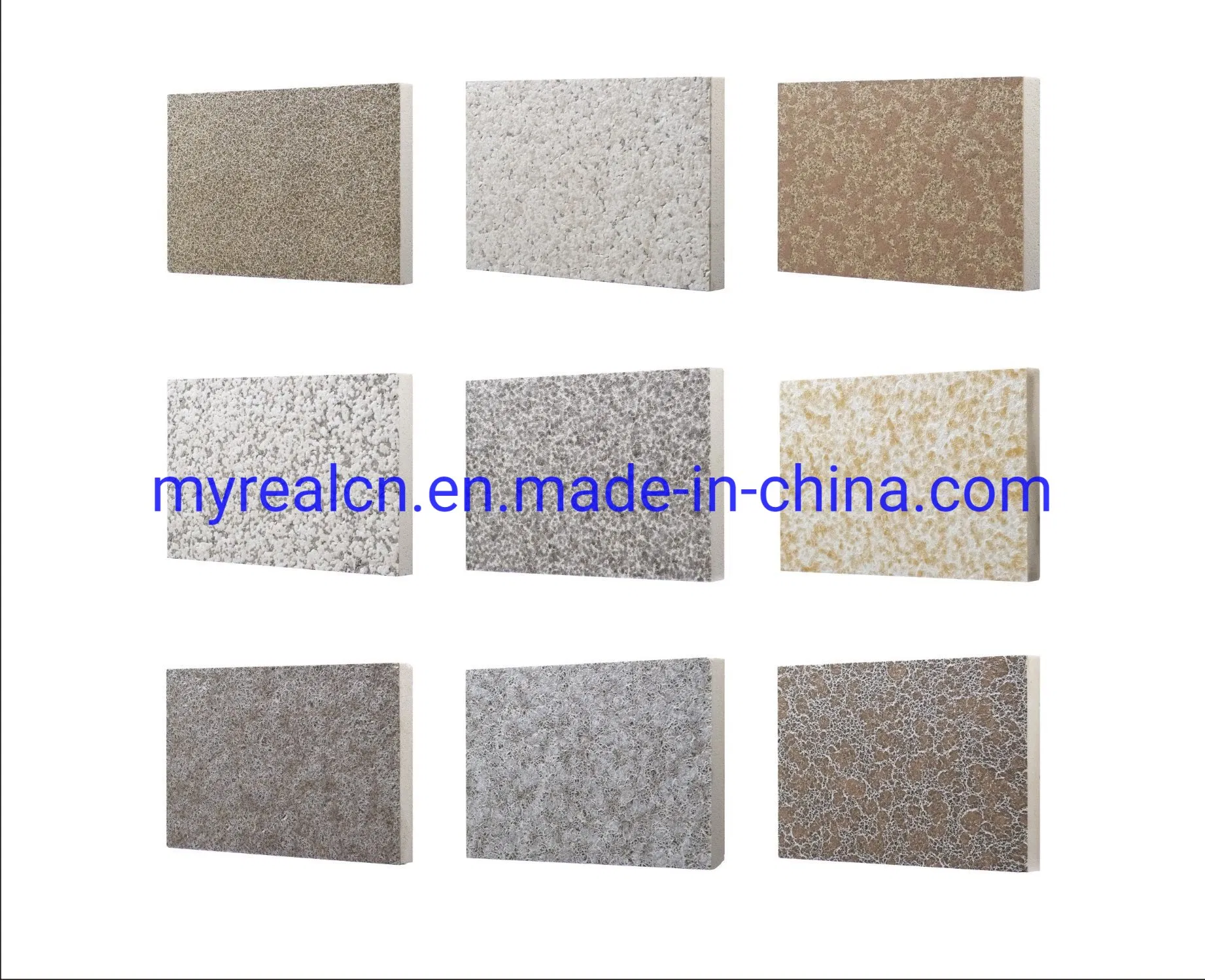 Building Material Wall Panel Stone Veneer External Tile Foam Thermal Insulation Decorative Board