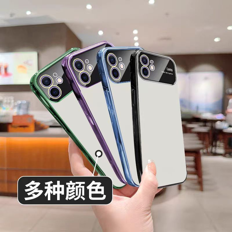Big Lens Protection Soft TPU Transparent Case Ultra-Thin Cell Phone Case for iPhone 13 14 PRO Max