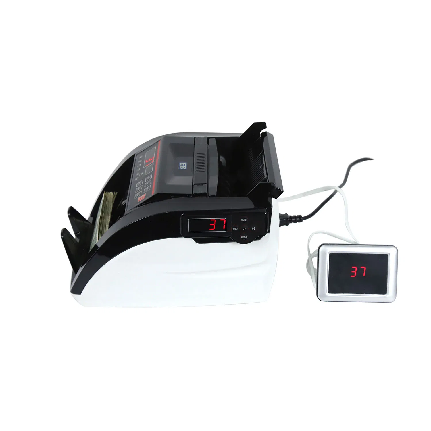 LD-6100-2 Plastic Money Counting Machine With LED Display Bill Counter Cash Detector