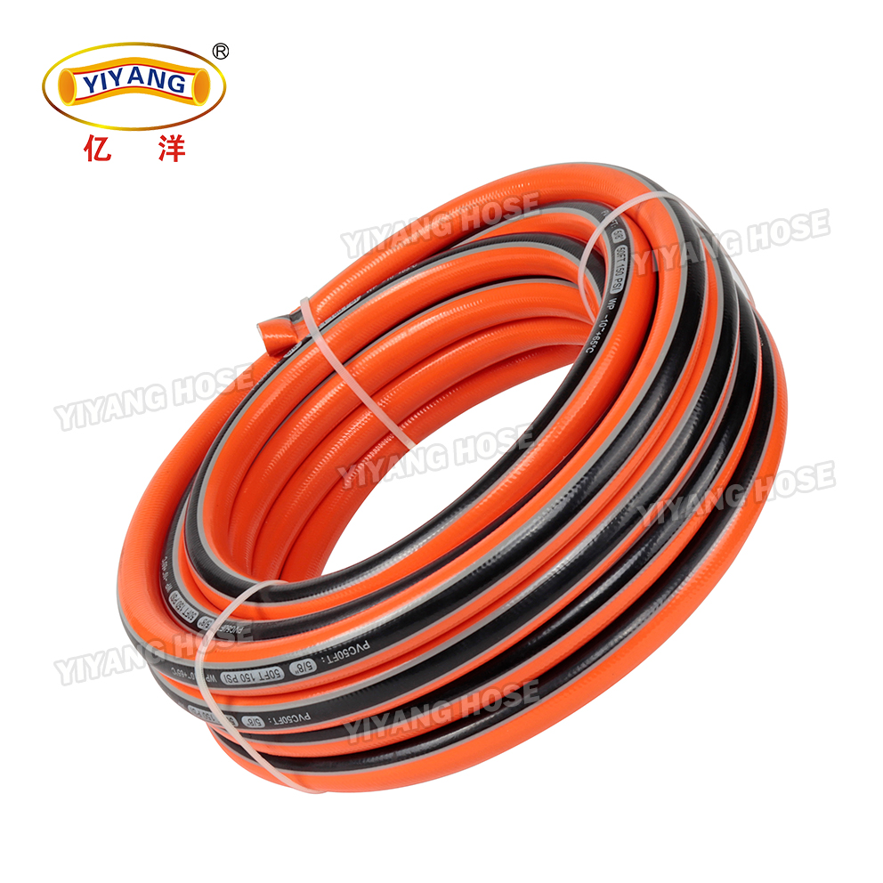 Heavy-Duty 5/8 Inch Kink-Free PVC Water Hose with Custom Logo