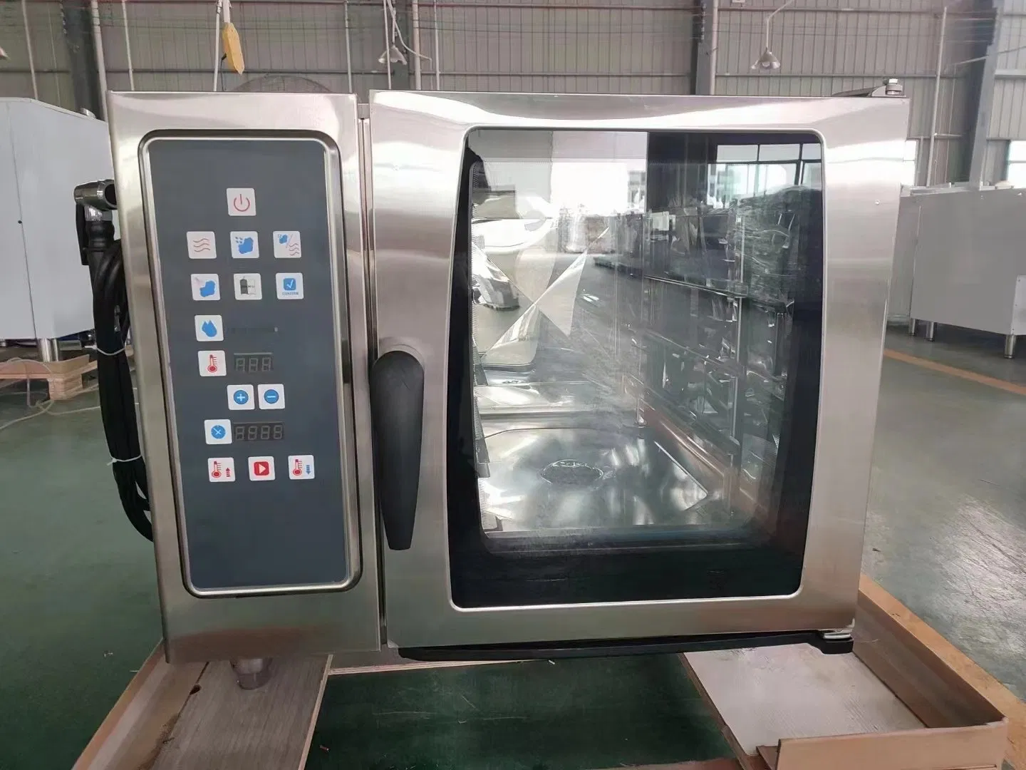 Commercial Kitchen Bakery Electric Convection Steam Oven