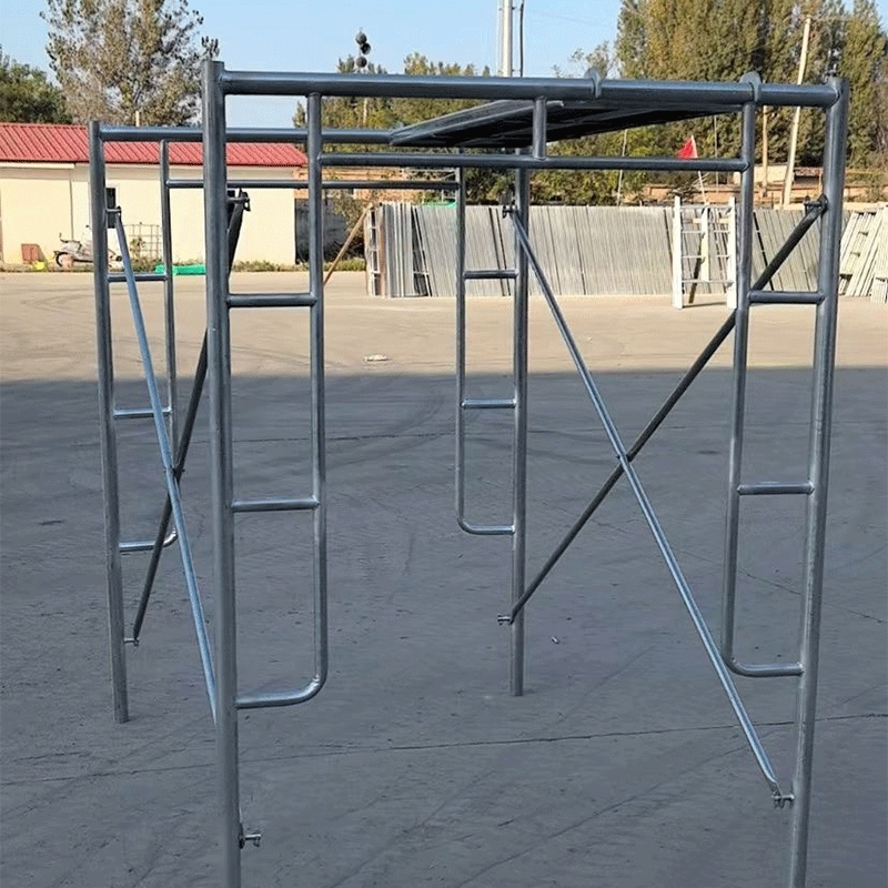 Customized Wholesale Q235 Construction Site Bridge Engineering Mobile Foldable Galvanized Aluminium Scaffolding System Scaffolding for Construction