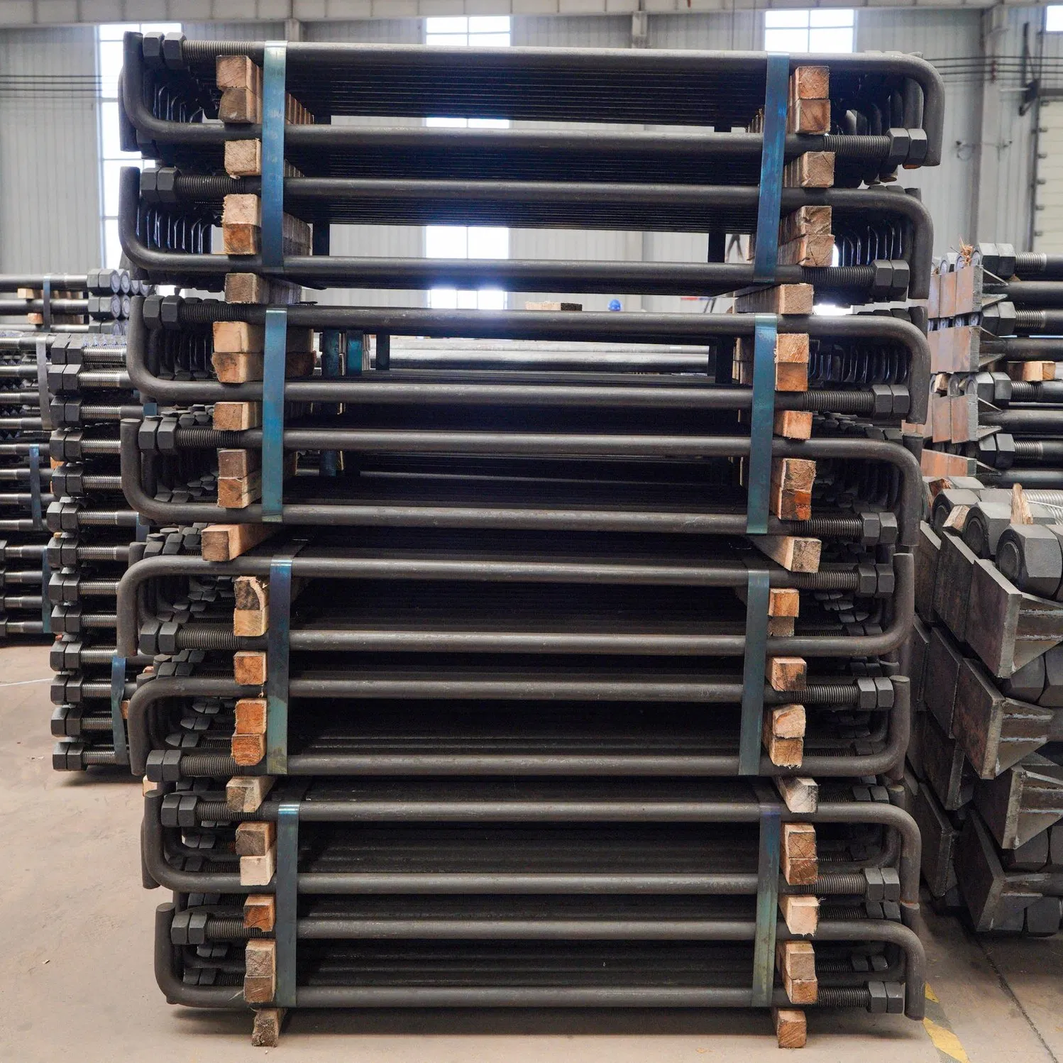 M12-M36 in-Stock L-9 Shaped Angle Bolts Carbon Steel Concrete Anchor Bolts with Zinc Plated Finish All Kinds Shaped Anchor Bolt