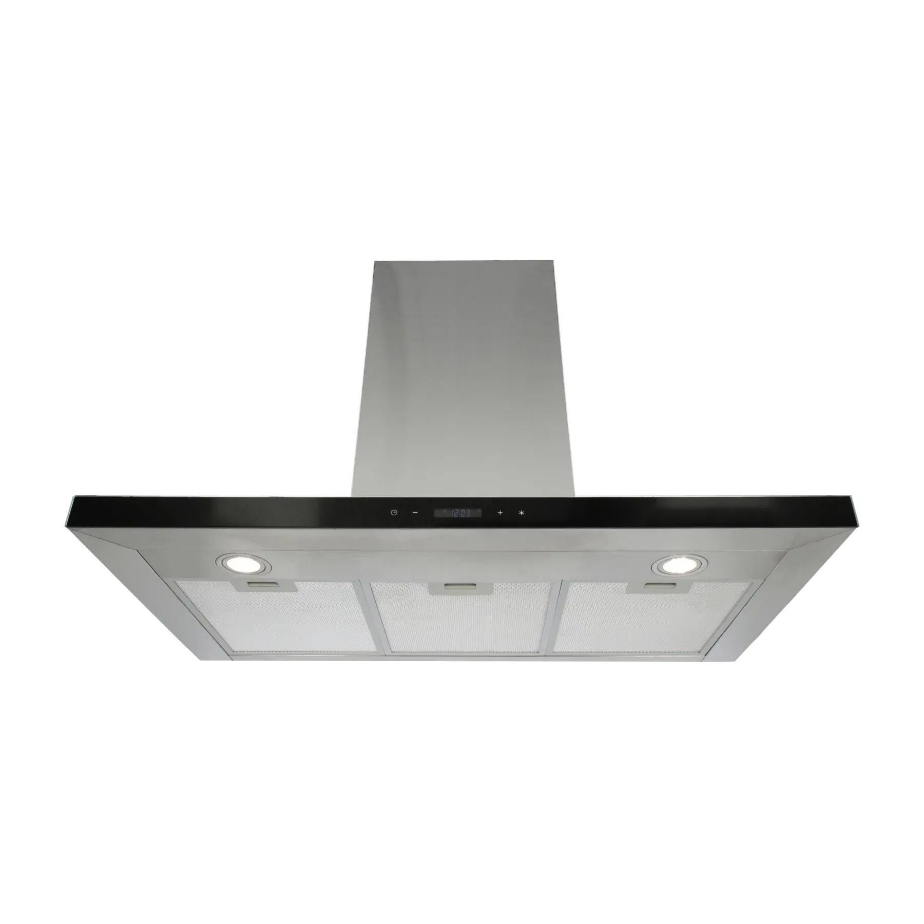 Kitchen Appliance Cooker Hood Stainless Steel Chimney with Touch Switch Extractor Range Hood