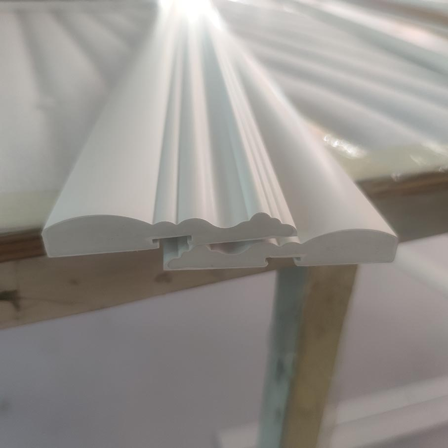 50mm Steel Head Rail Window Blinds PVC Valance Components for Venetian Blind